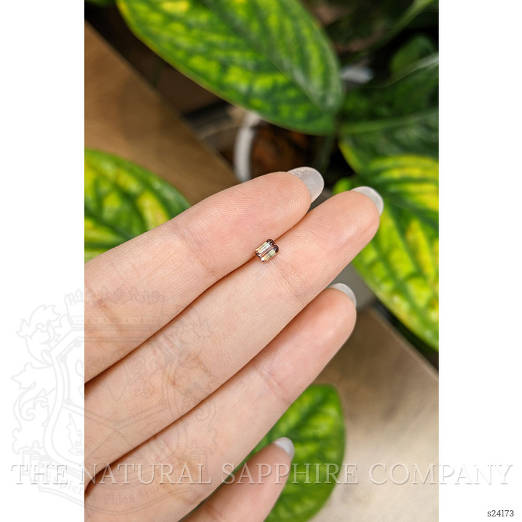 0.32 Ct. Bi Color Sapphire from Madagascar