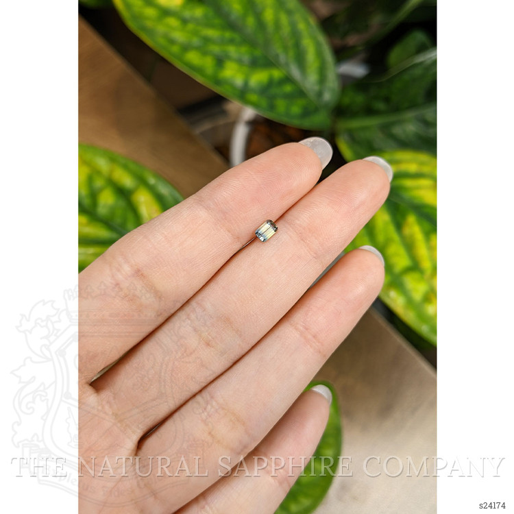 0.35 Ct. Bi Color Sapphire from Madagascar