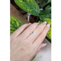 0.41 Ct. Bi Color Sapphire from Madagascar Life Style