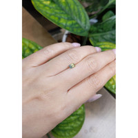 0.51 Ct. Bi Color Sapphire from Madagascar Life Style