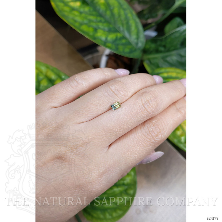 0.51 Ct. Bi Color Sapphire from Madagascar