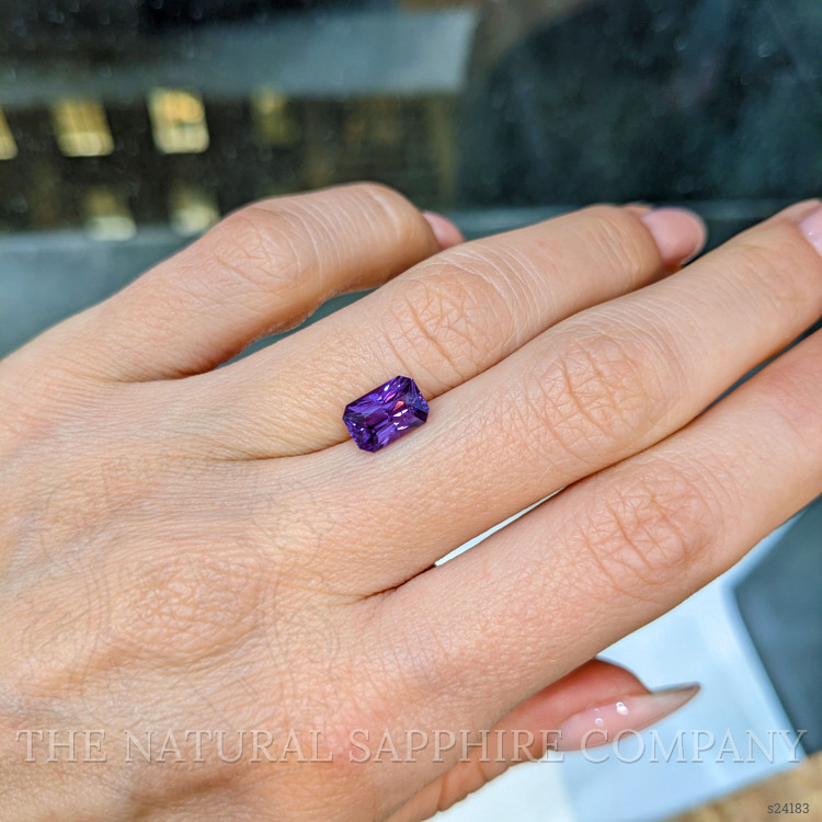2.00 Ct. Purple Sapphire from Ceylon (Sri Lanka)