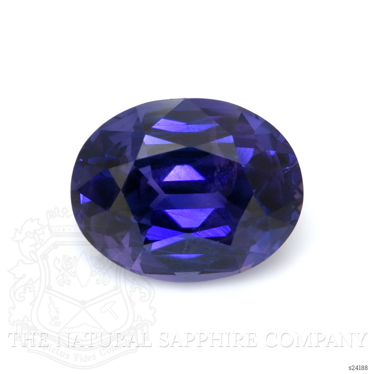3.06 Ct. Purplish Blue Sapphire from Ceylon (Sri Lanka)