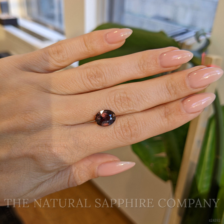 3.61 Ct. Color Change Sapphire from Ceylon (Sri Lanka)