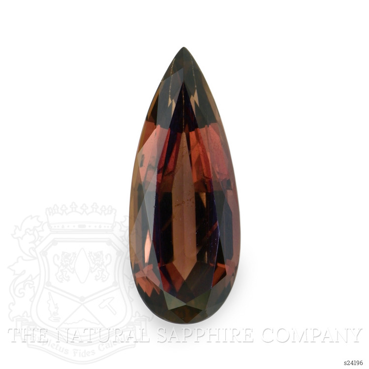 7.01 Ct. Brown Sapphire from Ceylon (Sri Lanka)