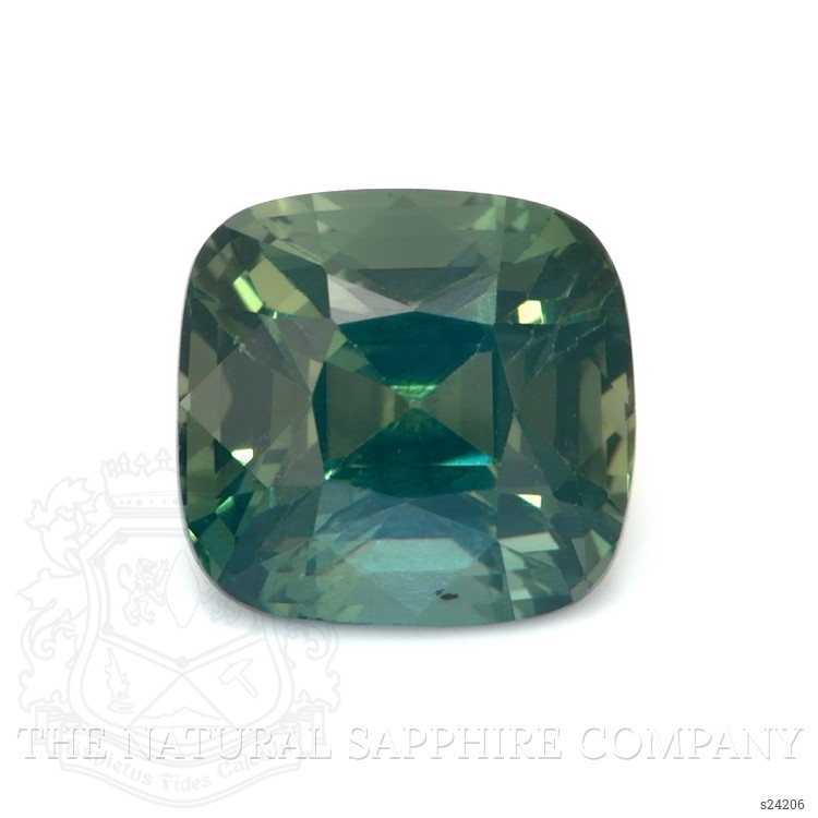 2.41 Ct. Bluish Green Sapphire from Ceylon (Sri Lanka)