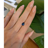 1.45 Ct. Blue Sapphire from Ceylon (Sri Lanka) Life Style