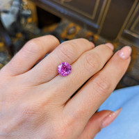 2.70 Ct. Pink Sapphire from Ceylon (Sri Lanka) Life Style