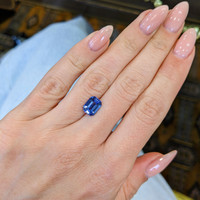 2.44 Ct. Blue Sapphire from Ceylon (Sri Lanka) Life Style