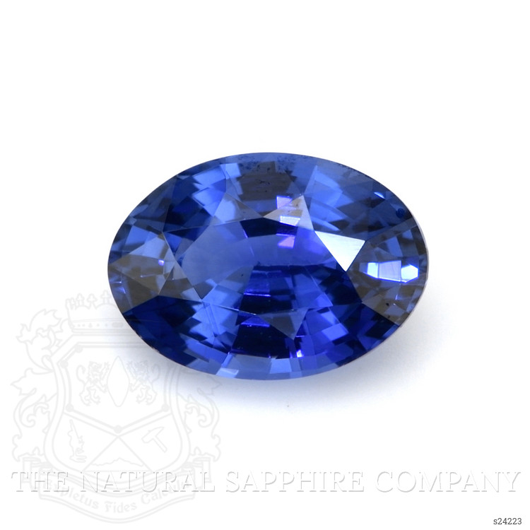 0.94 Ct. Blue Sapphire from Ceylon (Sri Lanka)