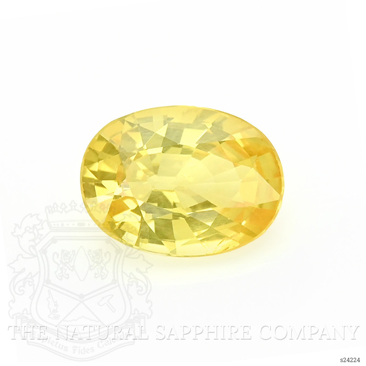 0.93 Ct. Yellow Sapphire from Ceylon (Sri Lanka)