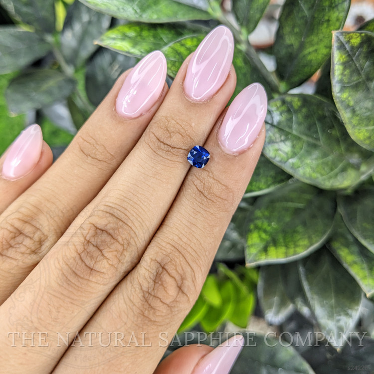 0.97 Ct. Blue Sapphire from Ceylon (Sri Lanka)