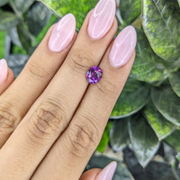 1.68 Ct. Purple Sapphire from Ceylon (Sri Lanka) Life Style