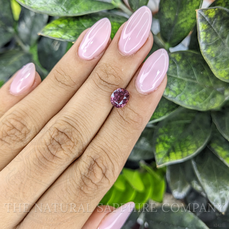 2.47 Ct. Purplish Pink Sapphire from Madagascar