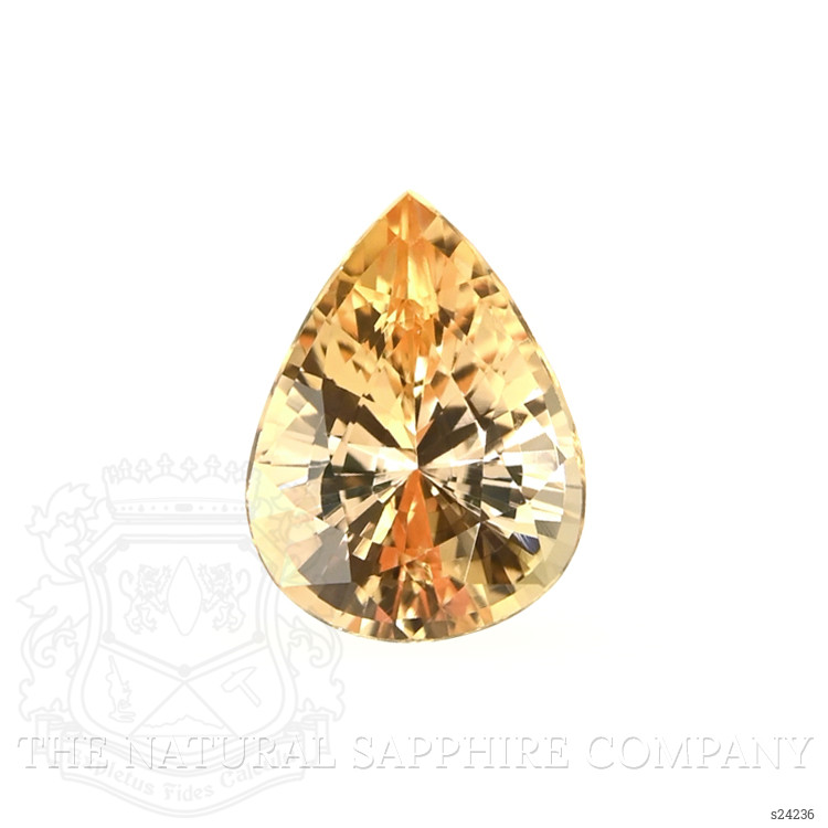 1.30 Ct. Peach Sapphire from Ceylon (Sri Lanka)