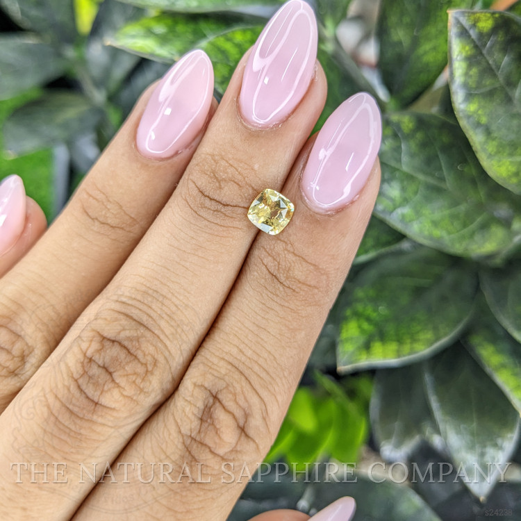 1.08 Ct. Yellow Sapphire from Ceylon (Sri Lanka)