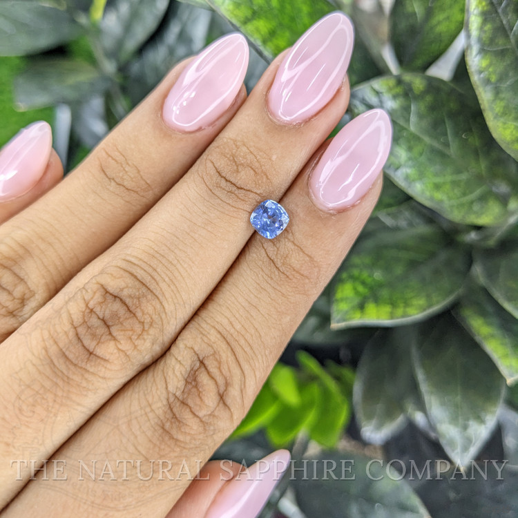 0.82 Ct. Blue Sapphire from Ceylon (Sri Lanka)