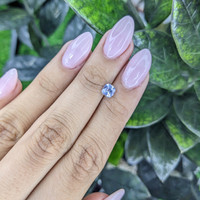 0.73 Ct. Blue Sapphire from Ceylon (Sri Lanka) Life Style