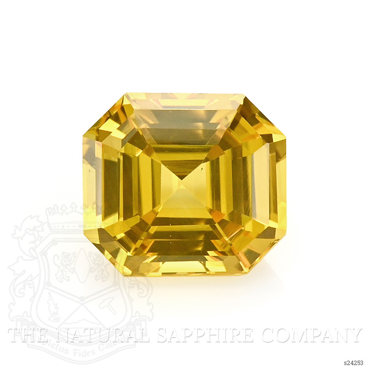 2.84 Ct. Yellow Sapphire from Ceylon (Sri Lanka)