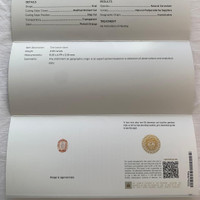 2.00 Ct. Padparadscha Sapphire from Ceylon (Sri Lanka) Scan Report