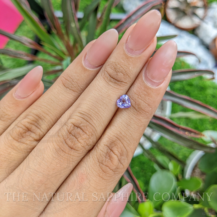 1.01 Ct. Violet Sapphire from Madagascar