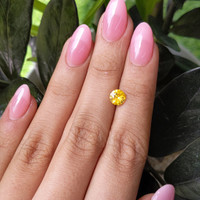 1.02 Ct. Yellow Sapphire from Ceylon (Sri Lanka) Life Style