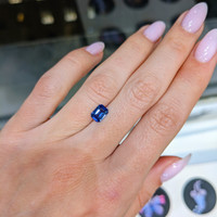 1.05 Ct. Blue Sapphire from Ceylon (Sri Lanka) Life Style