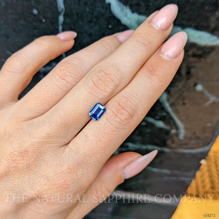 1.17 Ct. Blue Sapphire from Ceylon (Sri Lanka)