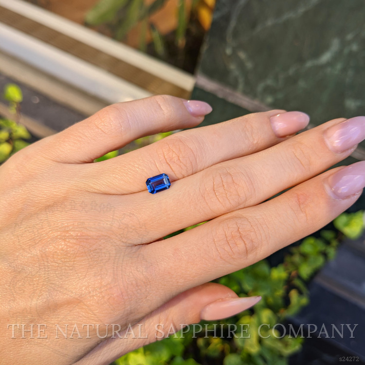 1.17 Ct. Blue Sapphire from Ceylon (Sri Lanka)