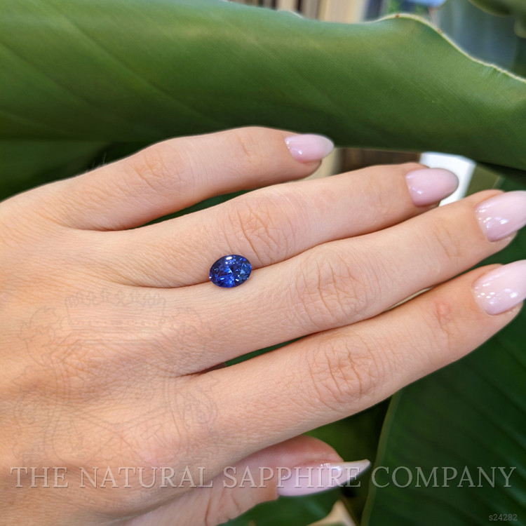 1.36 Ct. Blue Sapphire from Ceylon (Sri Lanka)