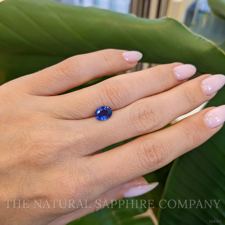 1.57 Ct. Blue Sapphire from Ceylon (Sri Lanka)