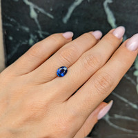 1.43 Ct. Blue Sapphire from Ceylon (Sri Lanka) Life Style