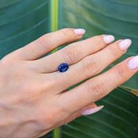 1.35 Ct. Blue Sapphire from Ceylon (Sri Lanka) Life Style