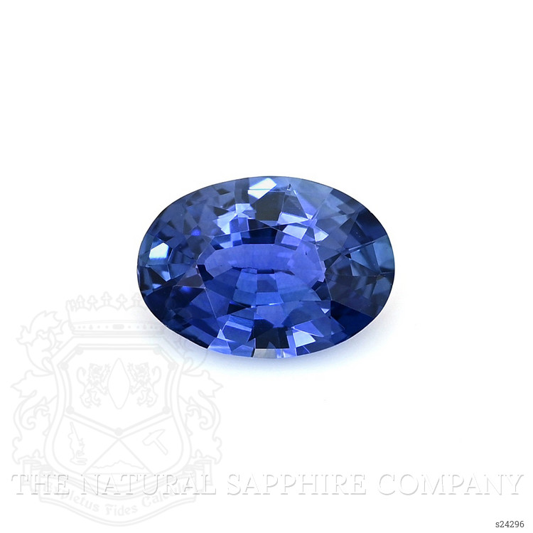0.77 Ct. Blue Sapphire from Ceylon (Sri Lanka)