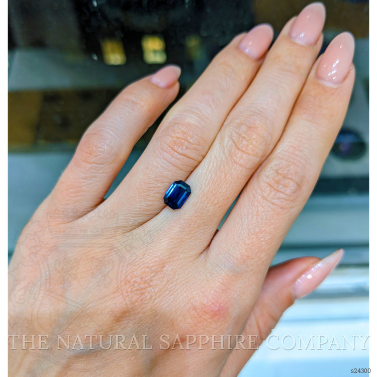 1.41 Ct. Blue Sapphire from Ethiopia