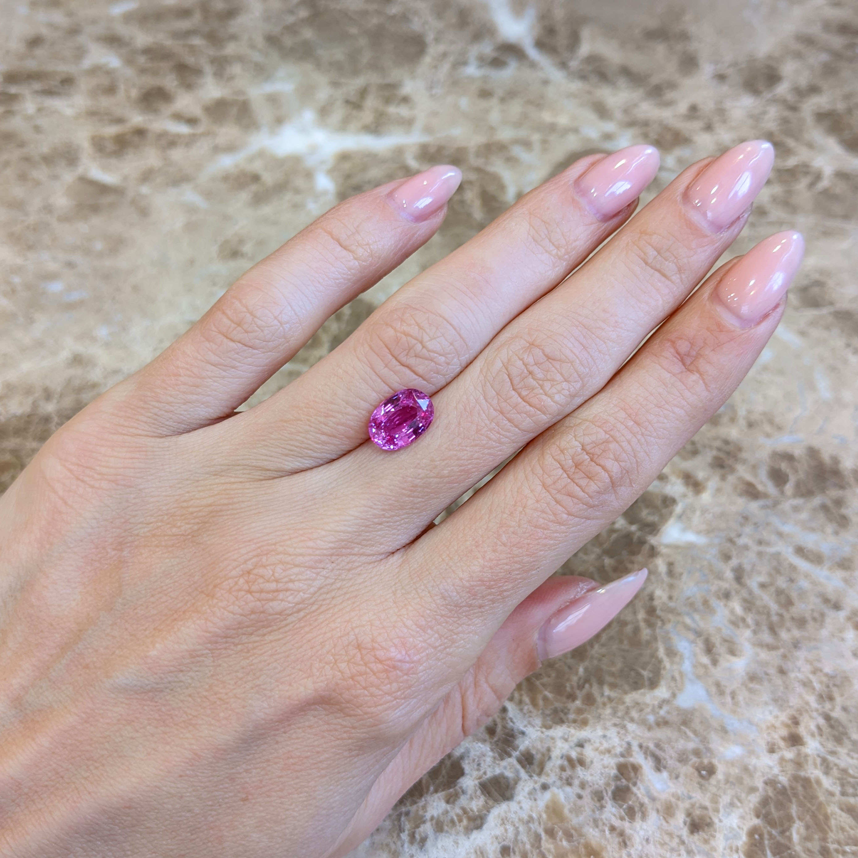 Loose Pink Sapphire - Oval 2.63 Ct. - #S24305 | The Natural