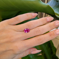 2.63 Ct. Pink Sapphire from Ceylon (Sri Lanka) Life Style