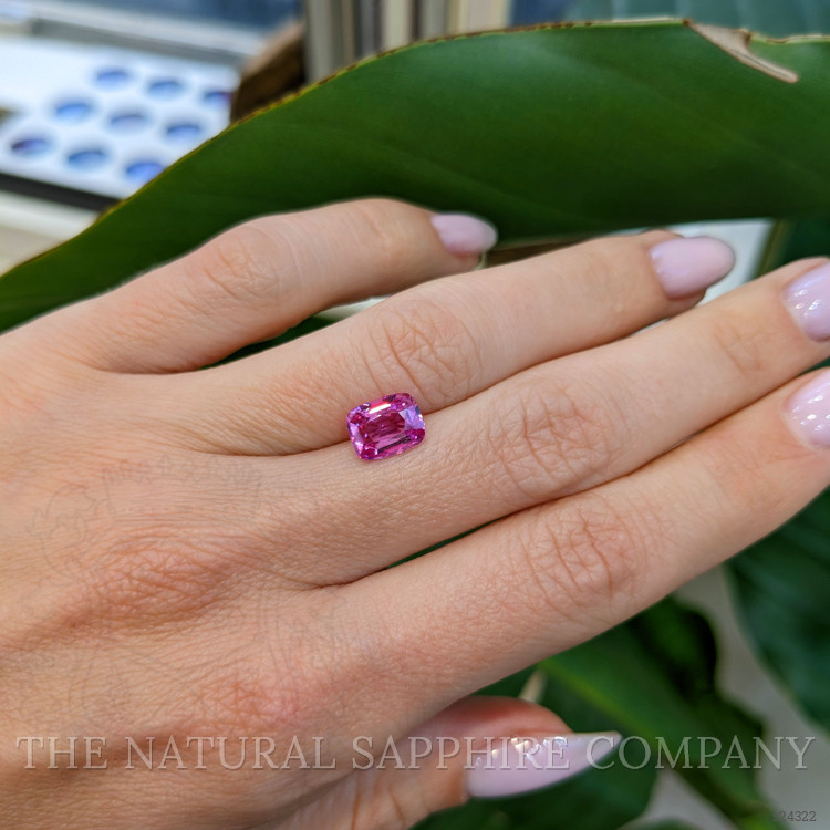 2.04 Ct. Pink Sapphire from Ceylon (Sri Lanka)
