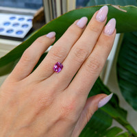 2.11 Ct. Pink Sapphire from Ceylon (Sri Lanka) Life Style