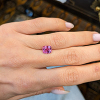 2.11 Ct. Pink Sapphire from Ceylon (Sri Lanka) Life Style