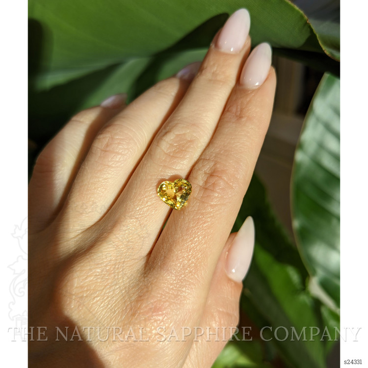 3.04 Ct. Yellow Sapphire from Ceylon (Sri Lanka)