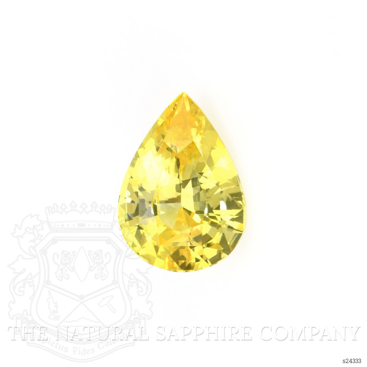 5.04 Ct. Yellow Sapphire from Ceylon (Sri Lanka)