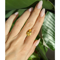 5.04 Ct. Yellow Sapphire from Ceylon (Sri Lanka) Life Style