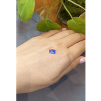 1.54 Ct. Blue Sapphire from Ceylon (Sri Lanka) Life Style
