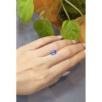 1.54 Ct. Blue Sapphire from Ceylon (Sri Lanka) Life Style