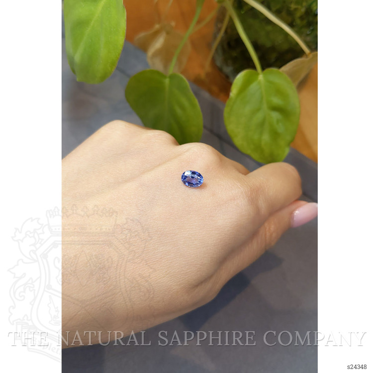 1.56 Ct. Blue Sapphire from Ceylon (Sri Lanka)