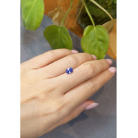 1.68 Ct. Blue Sapphire from Ceylon (Sri Lanka) Life Style