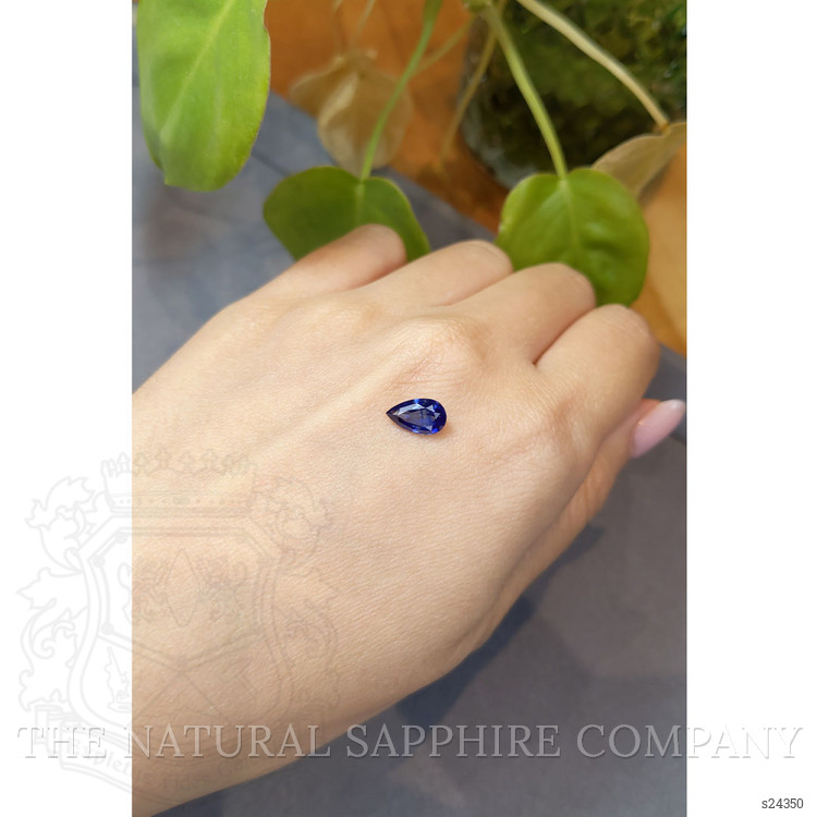 1.55 Ct. Blue Sapphire from Ceylon (Sri Lanka)