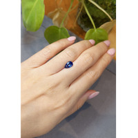 1.55 Ct. Blue Sapphire from Ceylon (Sri Lanka) Life Style