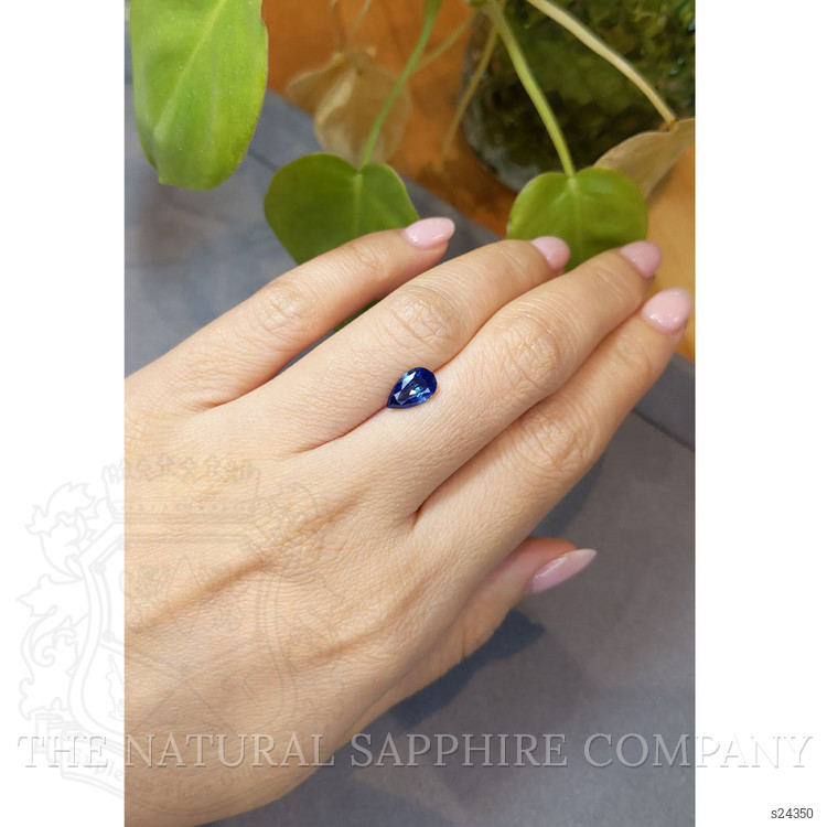 1.55 Ct. Blue Sapphire from Ceylon (Sri Lanka)